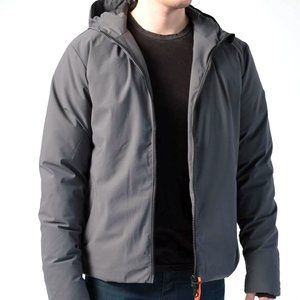 GERTRUDE + GASTON Adam Down Jacket in Grey